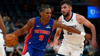 Ausar Thompson, estrella de Pistons. (Foto: Reuters)