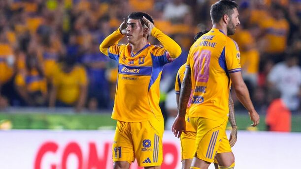 Brunetta puso en ventaja a los Tigres sobre Necaxa (Reuters)