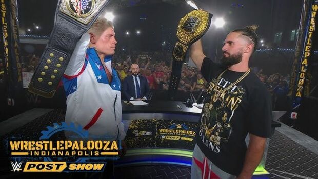 Cody Rhodes y Seth Rollins se enfrentarán en Crown Jewel 2025 (FOTO: WWE)