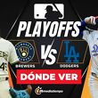 Consulta la previa de Los Angeles Dodgers vs Milwaukee Brewers para ver EN VIVO Juego 4 Serie de Campeonato LN 2025. Diseño: Abigail Sequera