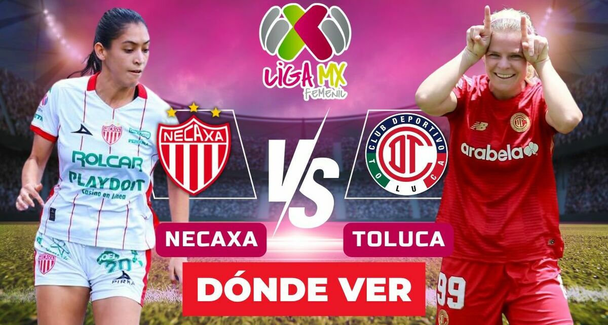 Consulta la previa de Necaxa vs Toluca Femenil para ver EN VIVO Jornada 16 Apertura 2025. Diseño: Abigail Sequera