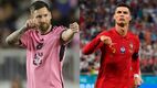 Cristiano Ronaldo y Lionel Messi siguen en el top 10 (EFE)