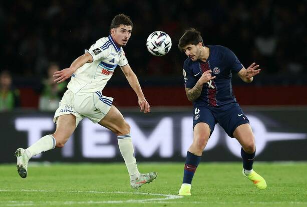 PSG perdía por 3 a 1 ante Estrasburgo / Reuters
