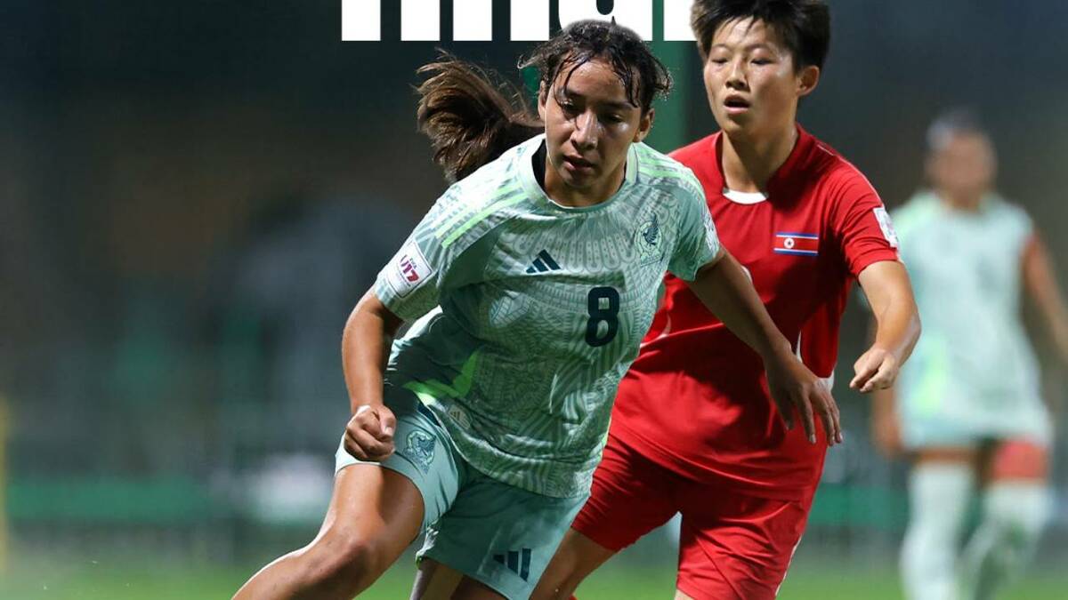 Corea del Norte fue mucha pieza para México (@miseleccionfem)