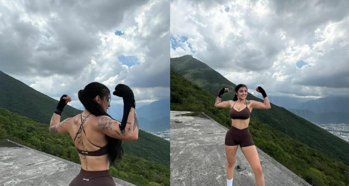 Karely Ruiz llegará con preparación especial a su pelea en Stream Fighters 4; así luce previo a la pelea. Foto: @karelyruiz/IG