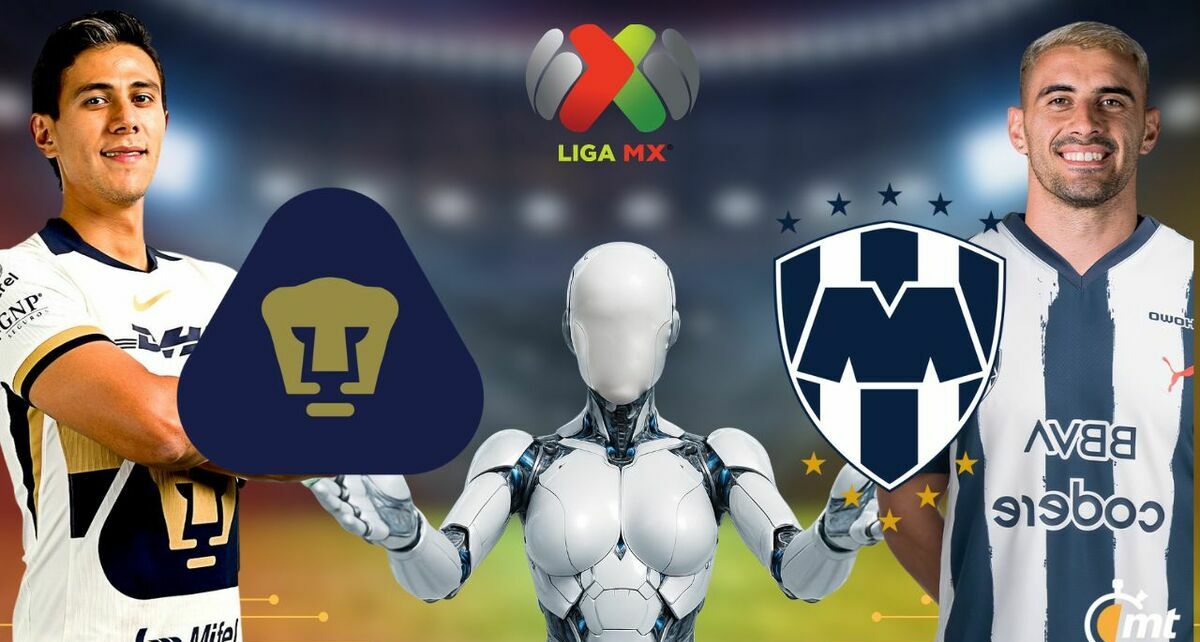 Rayados vs Pumas: la Inteligencia Artificial ya dio su veredicto | FOTO (ESPECIAL)