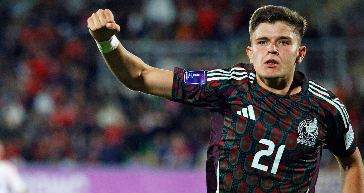 Tahiel Jiménez marcó el primero para México ante Chile. (Foto: Mexsport)