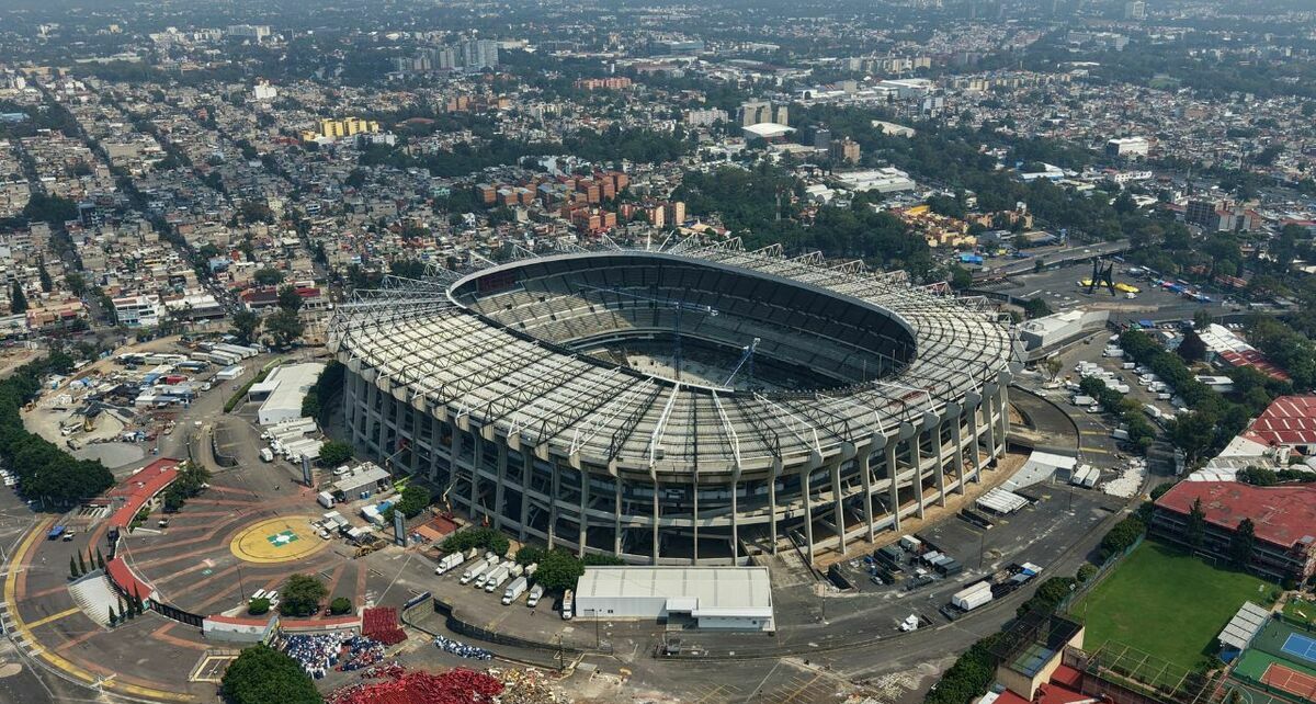 Toma aérea del Estadio Banorte em octubre del 2025 (Mexsport)