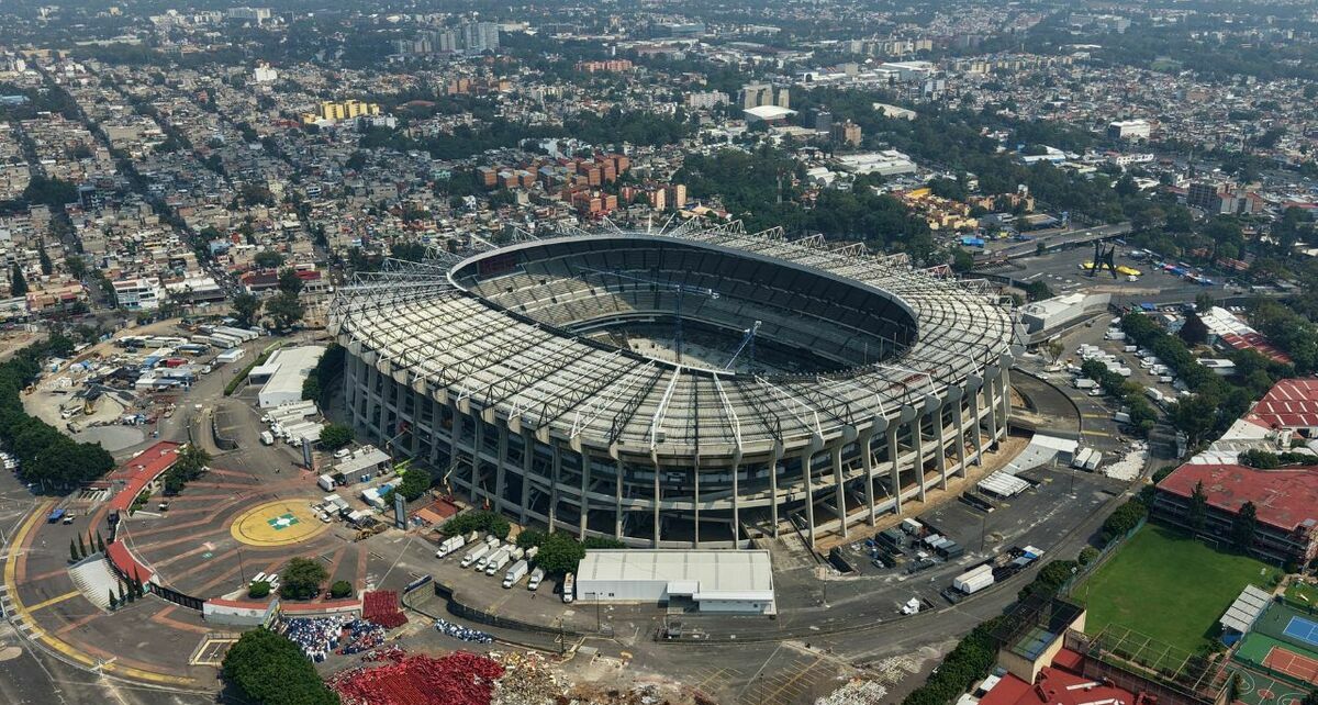 Toma aérea del Estadio Banorte em octubre del 2025 (Mexsport)