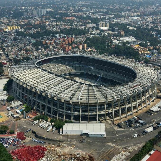 Toma aérea del Estadio Banorte em octubre del 2025 (Mexsport)