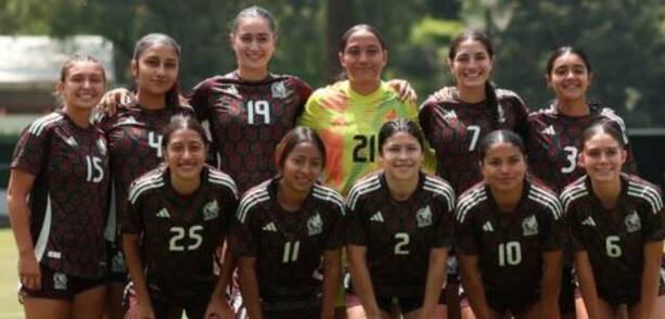 El Tri Femenil Sub 17 en juego de preparación (Femexfut)
