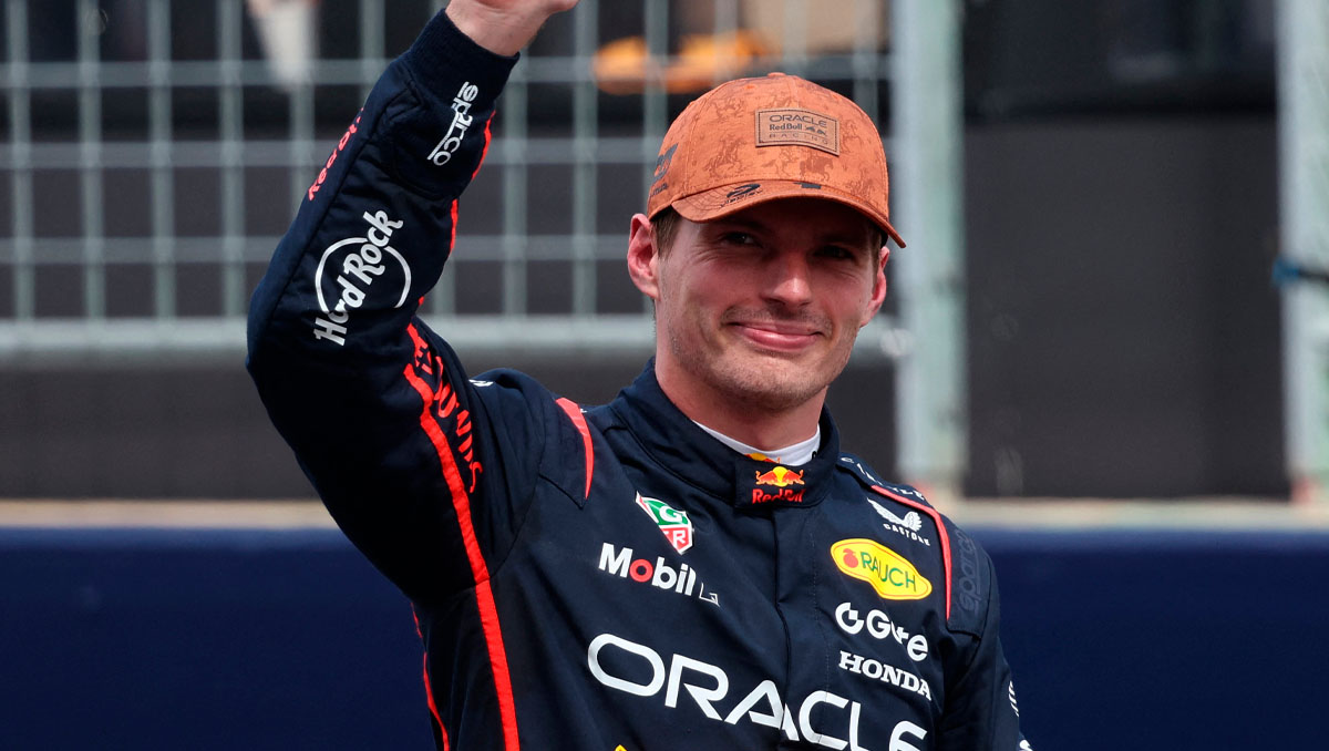 Verstappen recordó 8 puntos a Piastri y Norris. (Foto: Reuters)