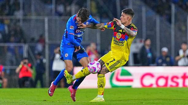 Cruz Azul y América jugaron el Clásico Joven en la Jornada 13 (Imago7)