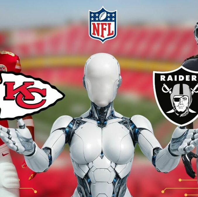 Kansas City vs Las Vegas Raiders, predicciones inteligencia artificial. FOTO (ESPECIAL)