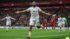 Mbeumo celebra el gol del Manchester United (Reuters)