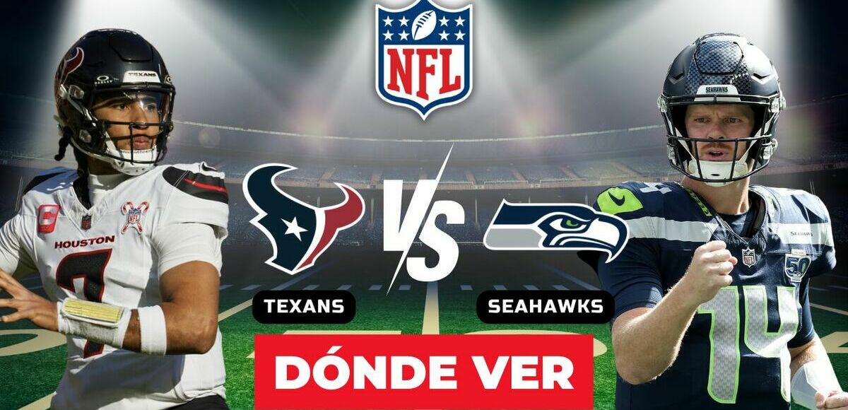 Houston Texans vs Seattle Seahawks: horario y dónde ver partido EN VIVO Semana 7 NFL 2025. (FOTO): Especial.