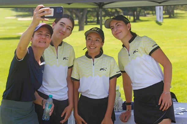 Lorena Ochoa convivió con las jugadoras amateur