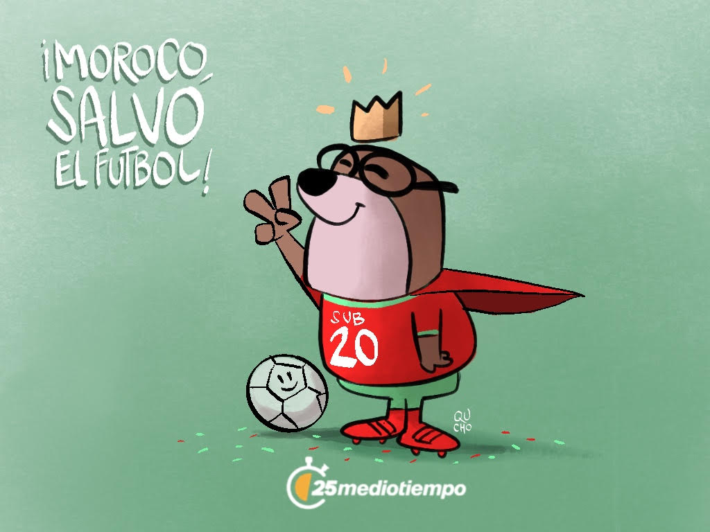 ¡Marruecos salvó el futbol!