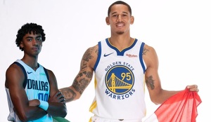 Max Christie fue compañero de Juan Toscano en los Lakers (Instagram @juanonjuan10 | @mchristiejr)