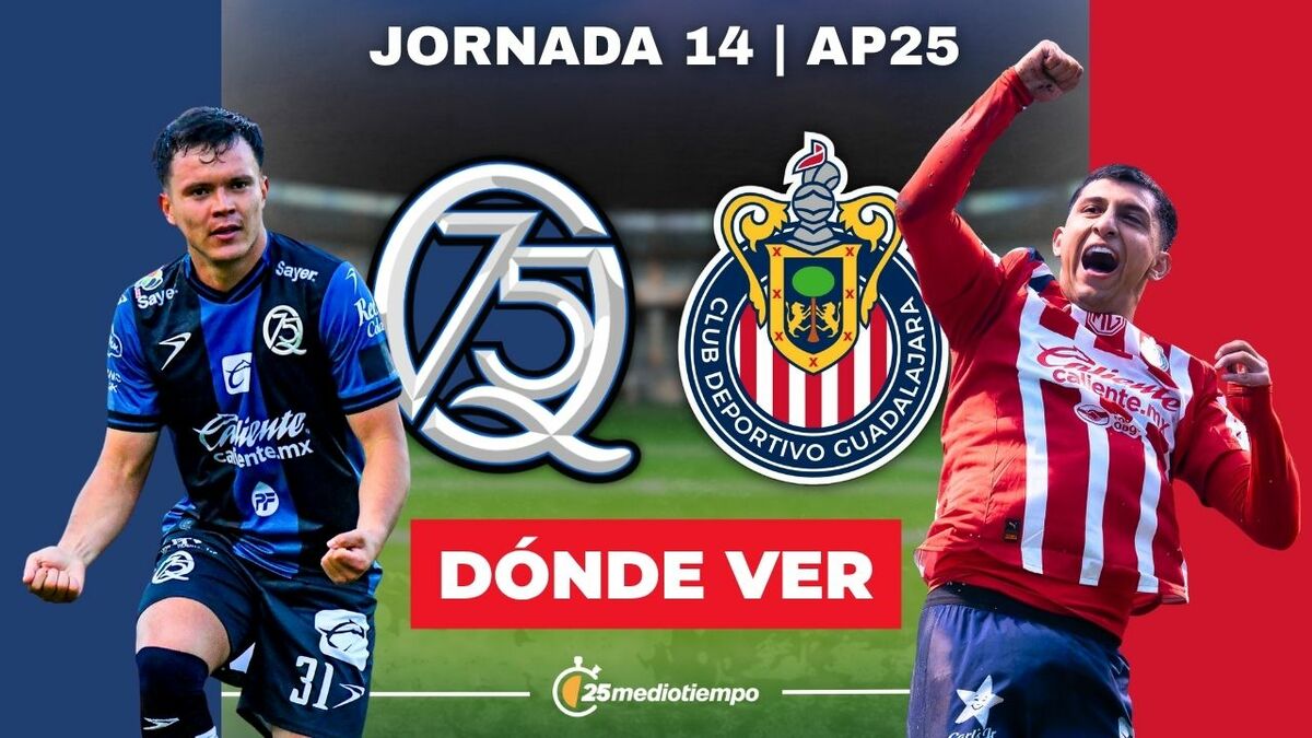 Rivalidad Querétaro vs. Chivas Jornada 14 Apertura 2025