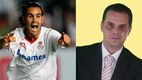 Santiago Fernández, en 'batalla' con Martinoli (Captura/Mexsport)