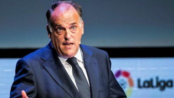 Javier Tebas habló sobre la deuda que tienen en la Premier League. (Foto: EFE)