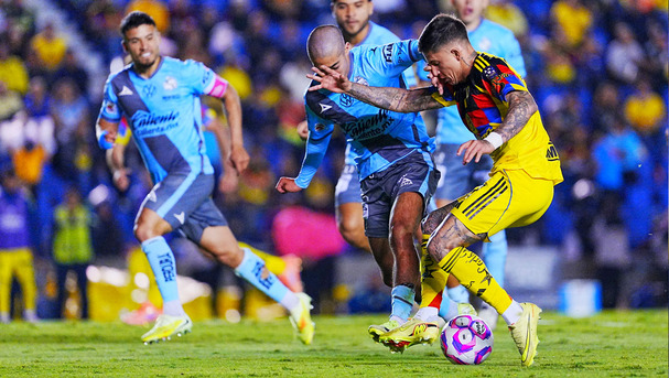 El penalti al Rayito que le dio el empate al América. (Foto: Imago7)
