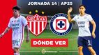 Rivalidad Necaxa vs. Cruz Azul Jornada 14 Apertura 2025