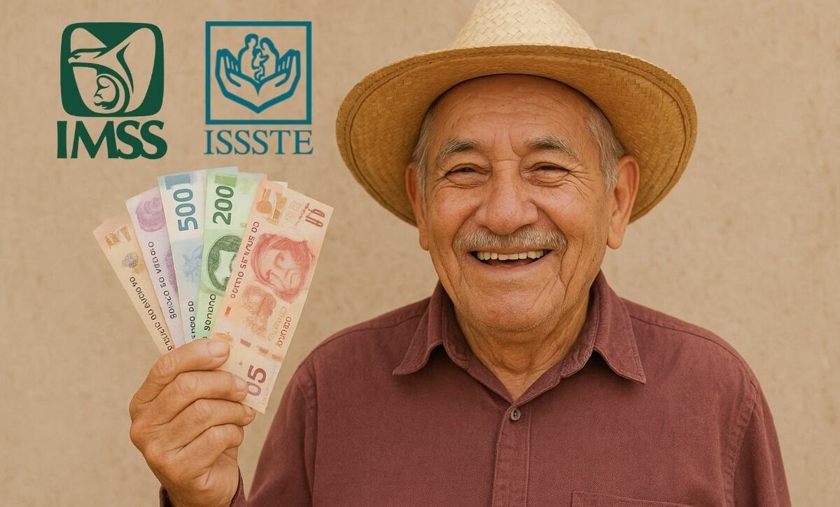 Cuánto dinero recibirán pensionados IMSS e ISSSTE de aguinaldo 2025