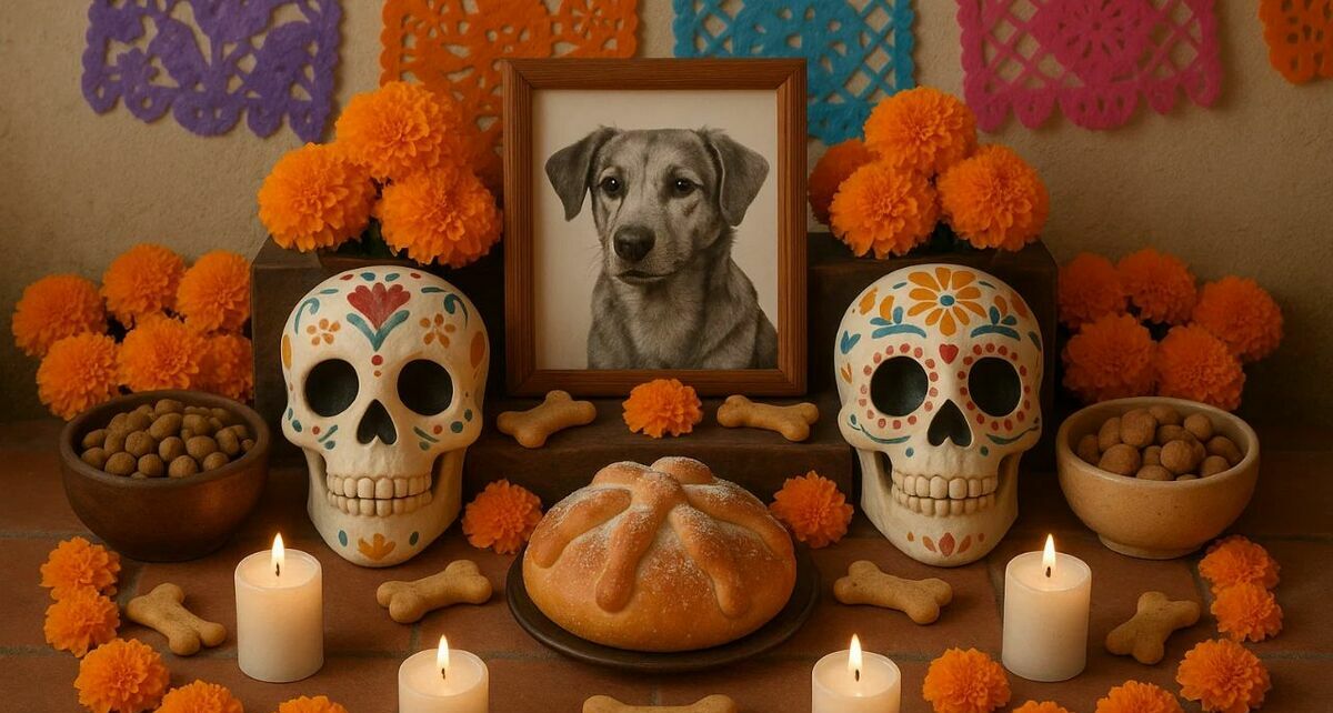 Esta es la fecha oficial para poner la ofrenda para perritos este 2025