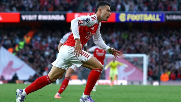 Gabriel Martinelli hizo el gol del empate (Reuters)