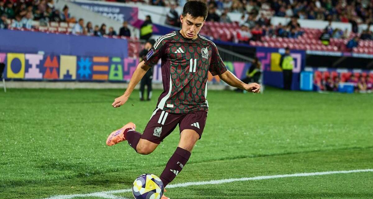 Gilberto Mora en el Mundial Sub 20 con el Tri (Imago7)