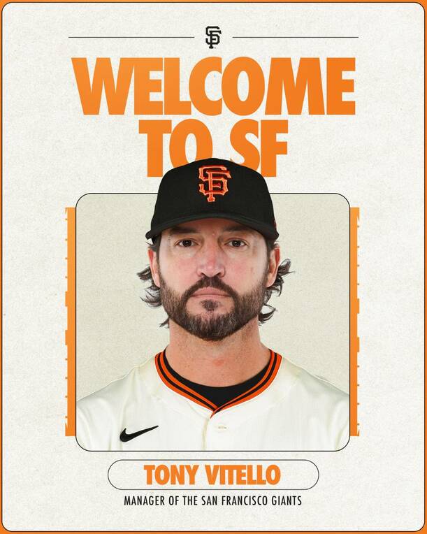 San Francisco Giants anunció la llegada de Tony Vitello