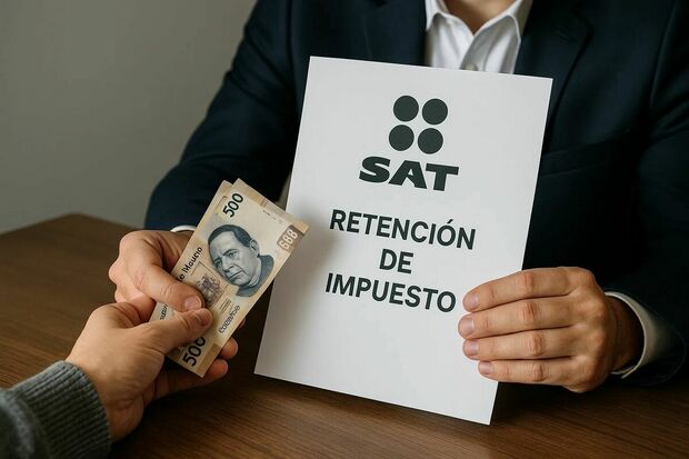 El SAT puede retirarte dinero de tu aguinaldo por impuestos. Foto:MediotiempoIA