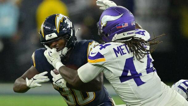 Los Angeles Chargers vencieron a Minnesota Vikings (Reuters)
