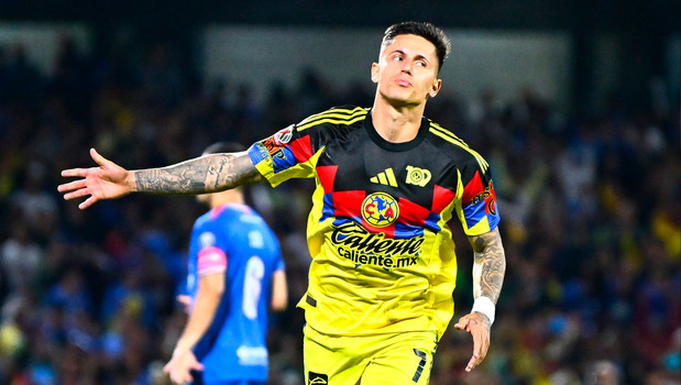 Brian Rodríguez, pilar en los éxitos recientes del América. (Foto: Mexsport)