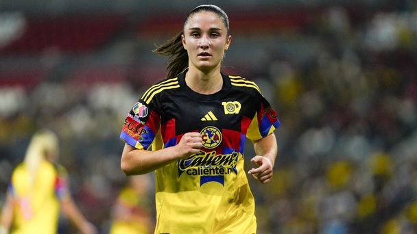 Bruna Vilamala, en un juego del América en el AP2025 (Imago7)