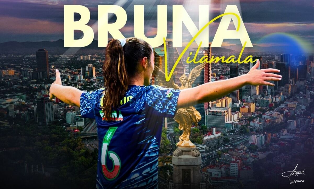 Bruna Vilamala, jugadora del Club América ( Abigail Sequera)