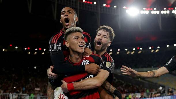 Flamengo consiguió el triunfo en el duelo de ida (Reuters)