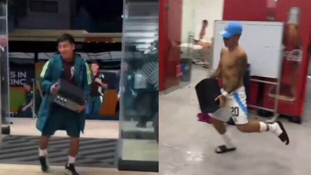 Chicha Sánchez y Gianluca Prestianni (Captura)