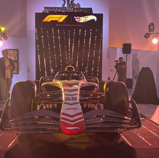 Monoplaza Hot Wheels de la F1 (Linda Enciso)