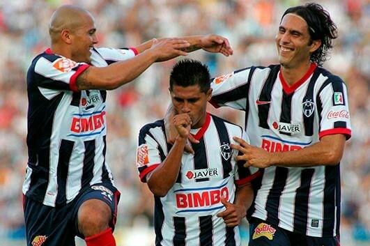 Osvaldito hacía buen equipo con Chupete y Aldo de Nigris en Rayados.