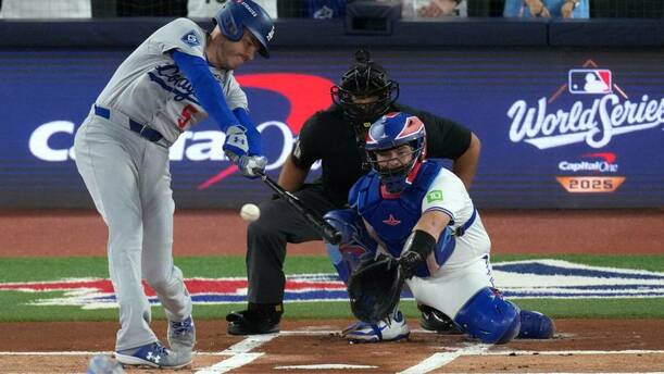 Freeman puso la primera carrera del Juego 2 de la Serie Mundial (Reuters)