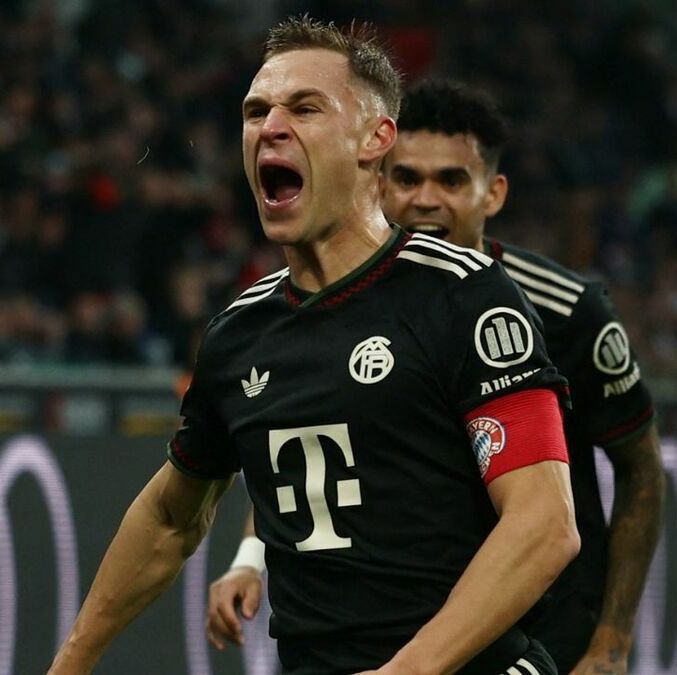 Joshua Kimmich ante el Borussia Mönchengladbach (Reuters)