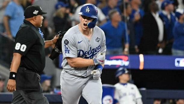 Will Smith conectó un cuadrangular para darle ventaja a Dodgers (Reuters)