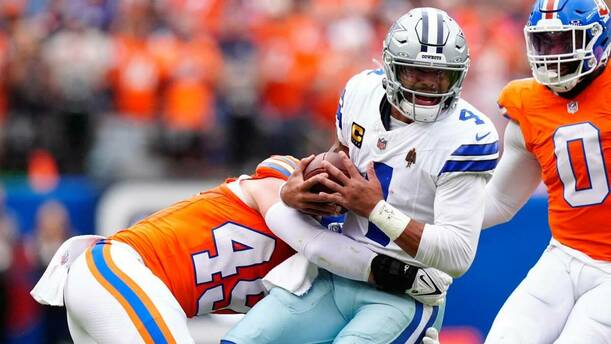 Dallas sufrió en su visita a Denver (Reuters)