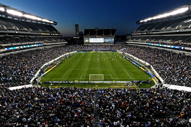 El Lincoln Financial Field será sede de dos encuentros de cuartos de final.
