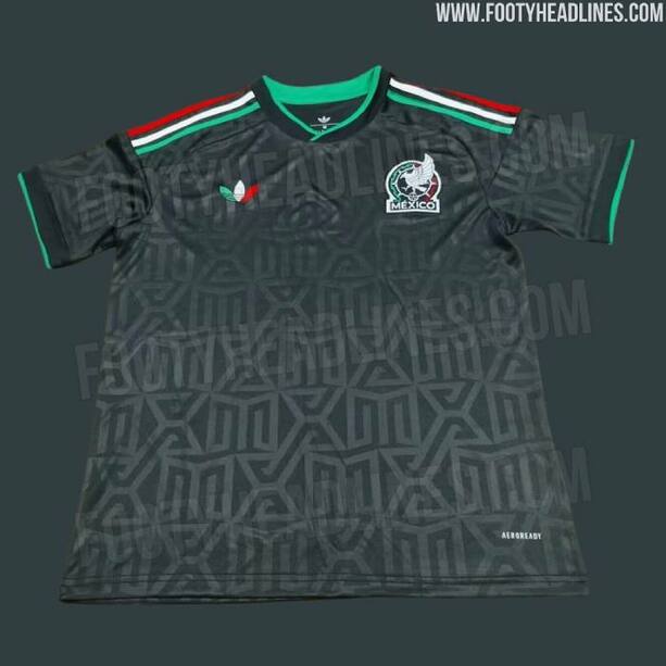 Playera negra de México para 2026 (Footy Headlines)