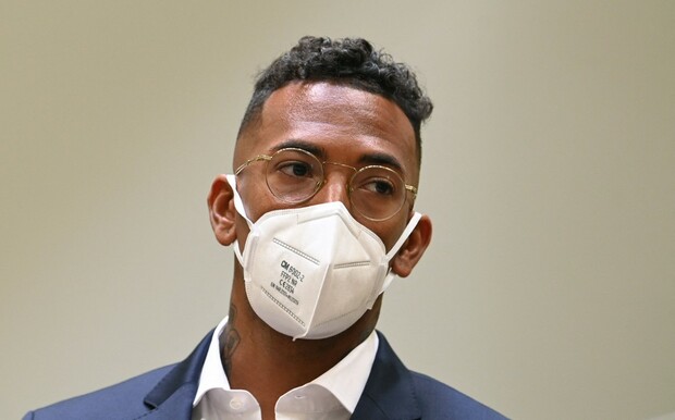 Boateng, previo a la sentencia. Foto: AFP