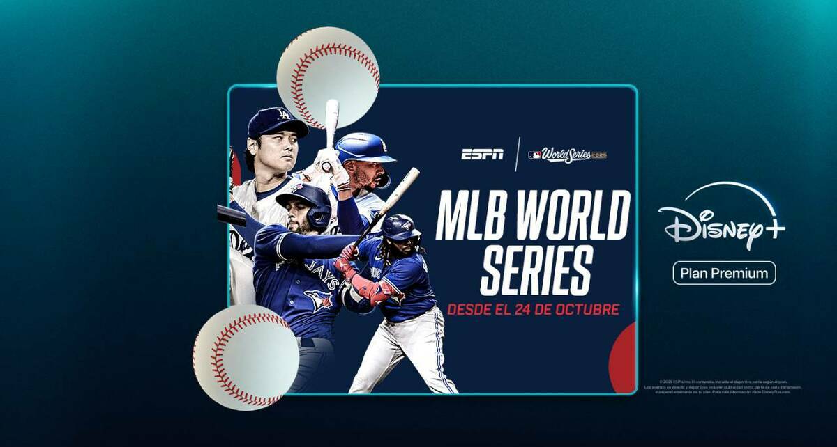 Dodgers y Blue Jays van por la Serie Mundial y lo podrás seguir a través de ESPN en Disney + (Cortesía)